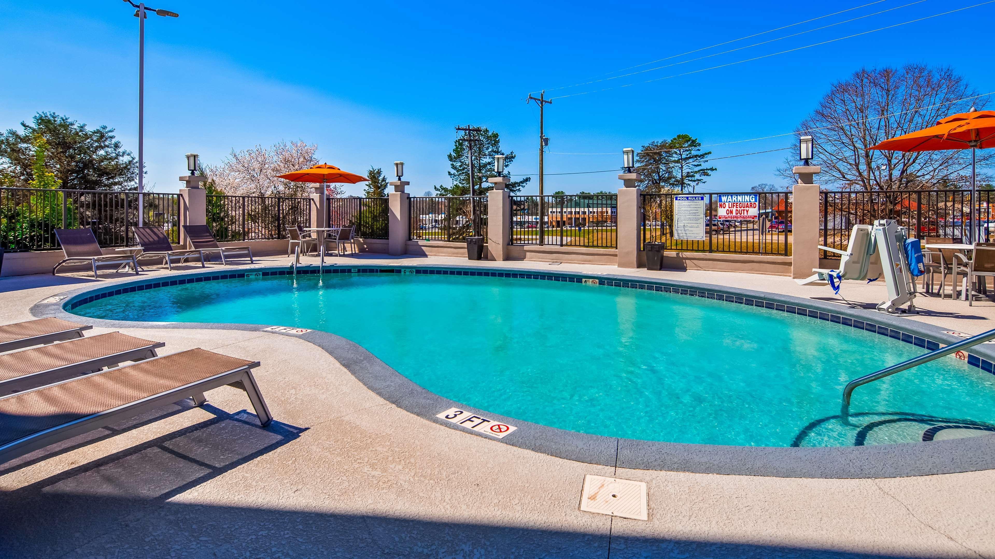 Best Western Travelers Rest/Greenville Eksteriør billede
